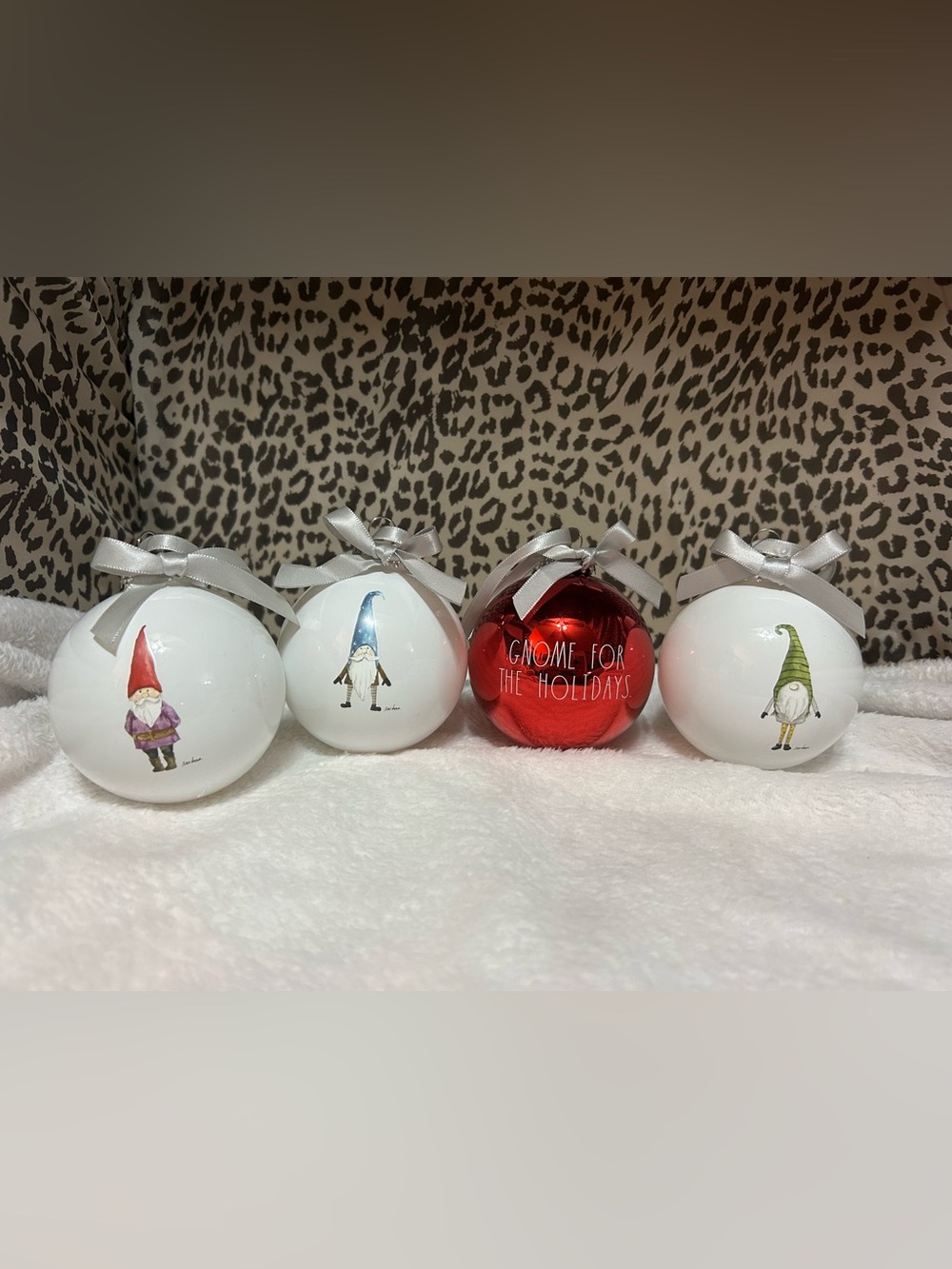 LOT of Rae Dunn Holiday Ornaments - Picture 3 of 10